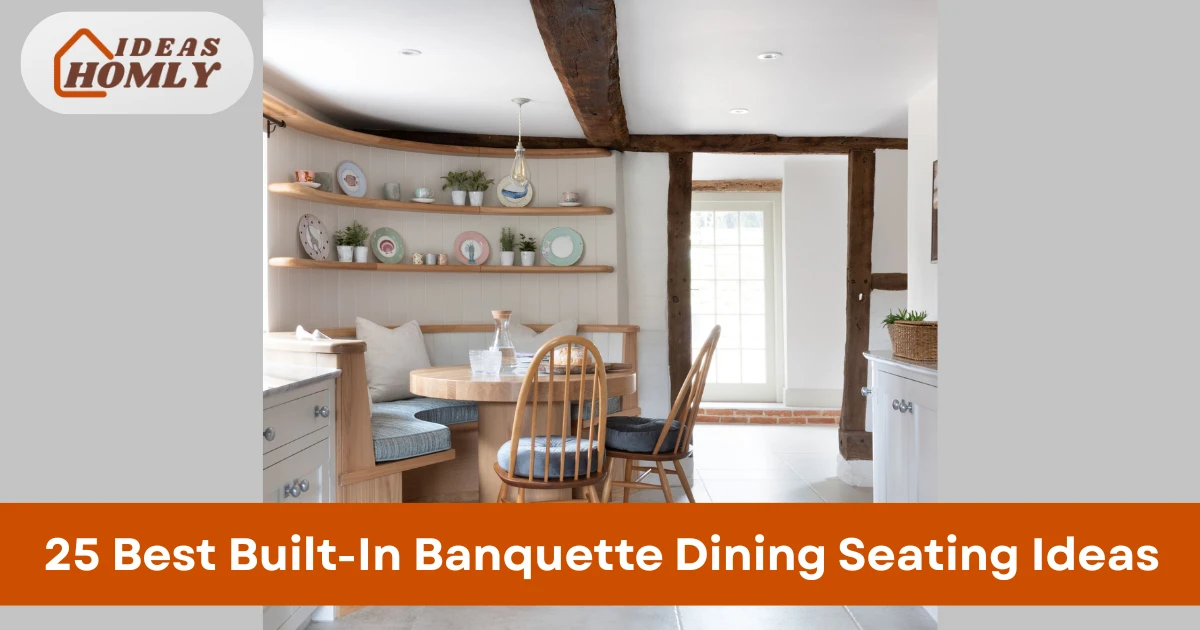 Built-In Banquette Dining Seating Ideas