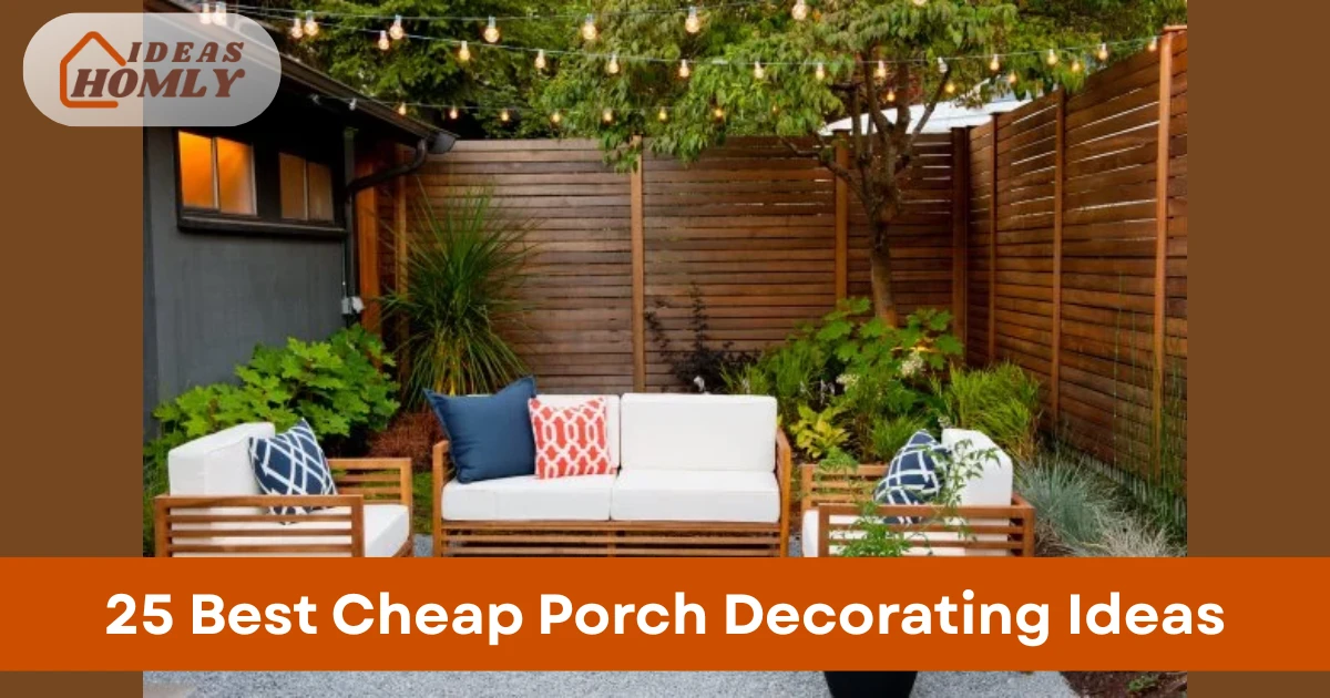 Cheap Porch Decorating Ideas