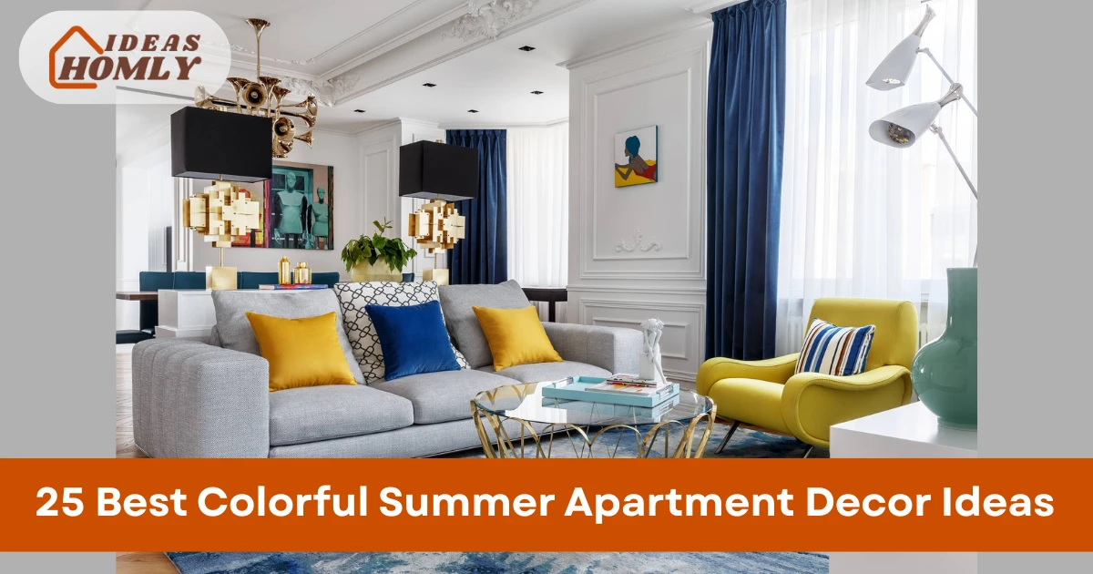 Colorful Summer Apartment Decor Ideas