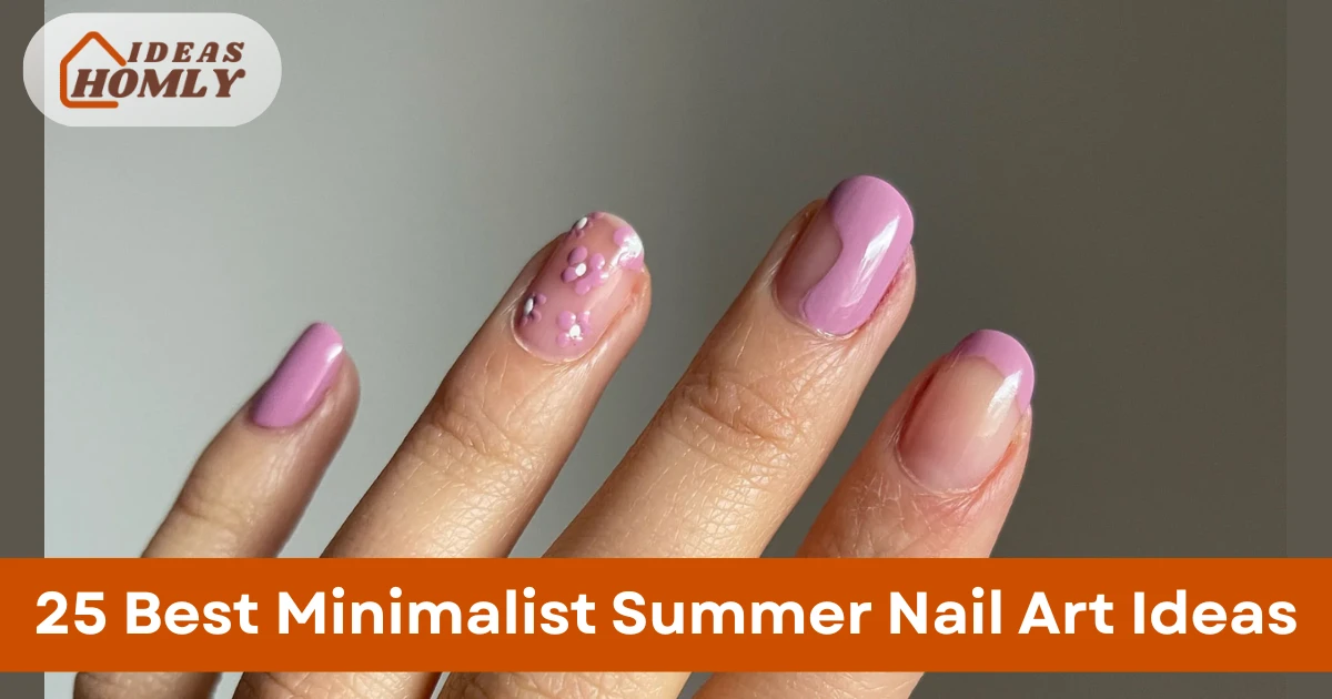 Minimalist Summer Nail Art Ideas