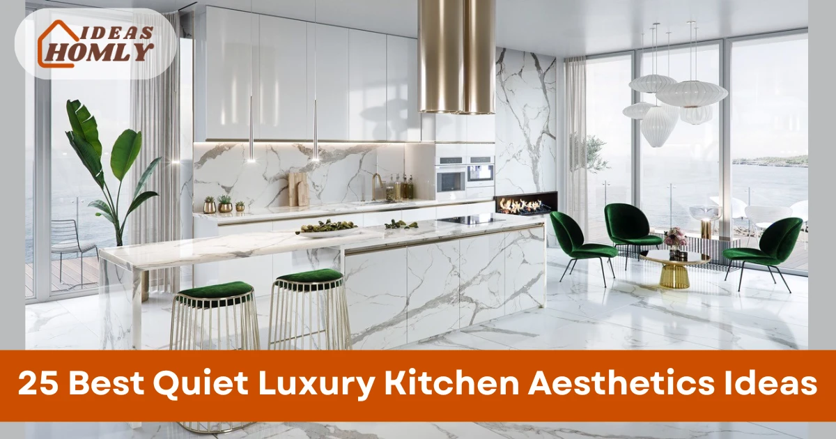 Quiet Luxury Kitchen Aesthetics Ideas