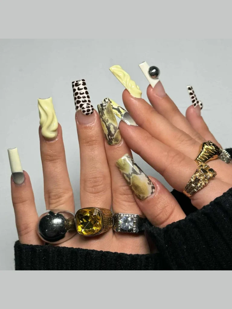 Animal Print and Liquid Metal Mashups