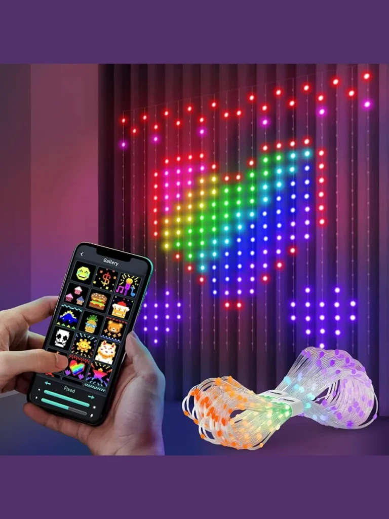 App Controlled Neon LED Curtain Backdrops