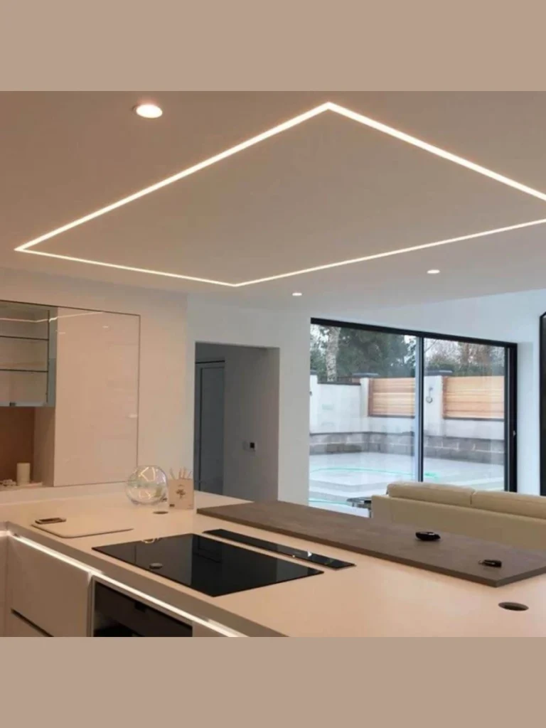 Architectural Recessed Plaster Ceiling Light Channels