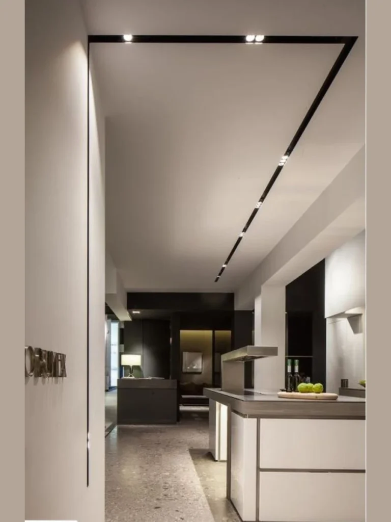 Architectural Recessed Plaster Ceiling Light Tracks