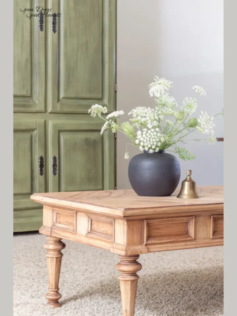 Bleached Oak Coffee Table Varnish Stripping