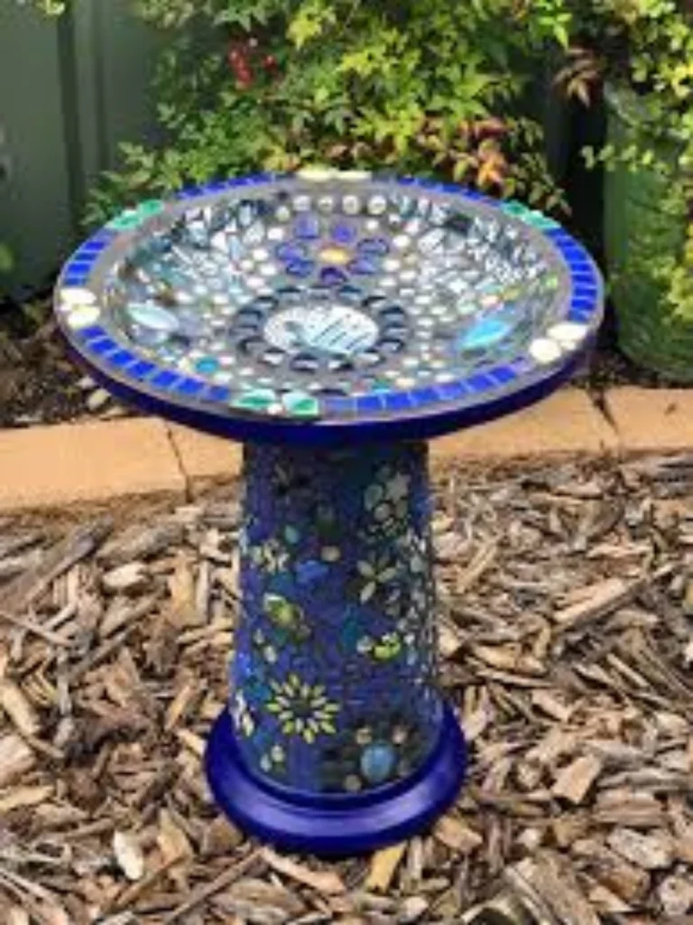 Blue Glass Gem Mosaic Baking Sheets