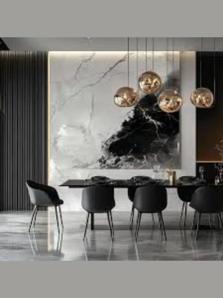 Bold Jewel Toned Wall Panels