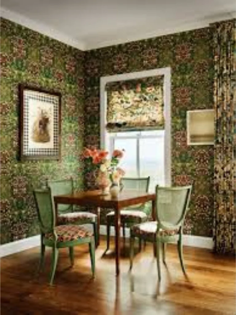 Bold Jewel Toned Wall Panels