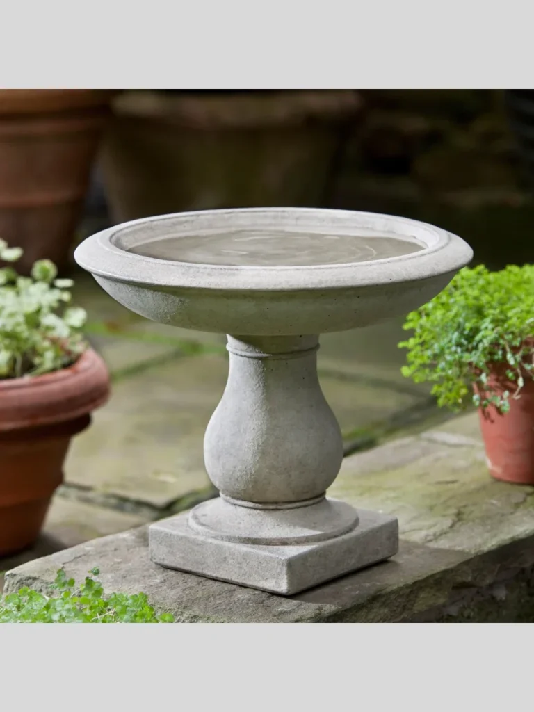 Cast Stone Urn Separator Platters