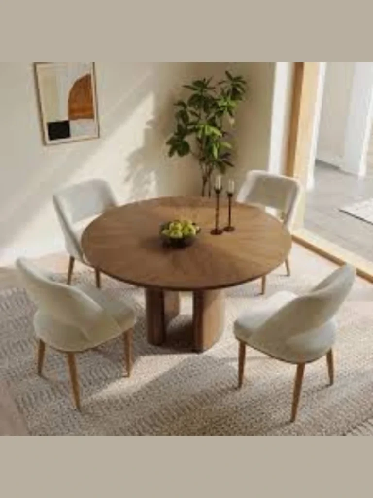 Chunky Round Pedestal Column Supports