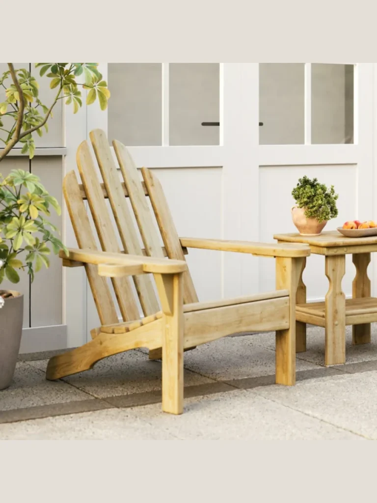Classic Wooden Adirondack Chairs