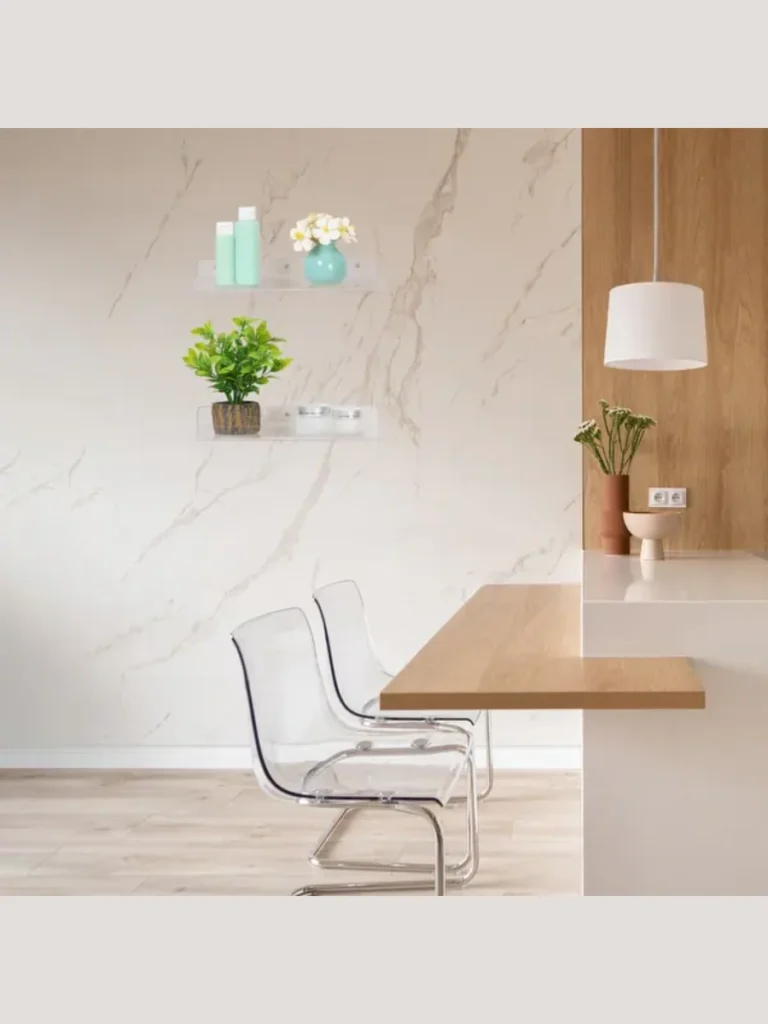 Clear Acrylic Hanging Floating Shelves