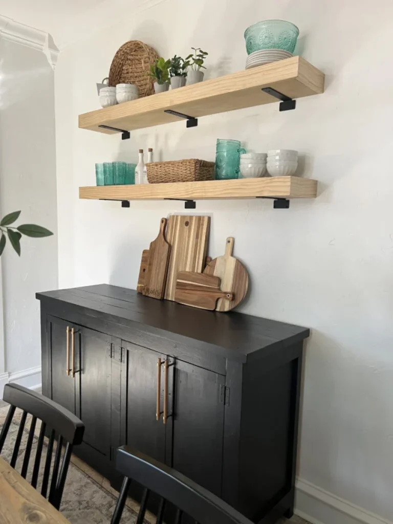 Clear Acrylic Hanging Floating Shelves