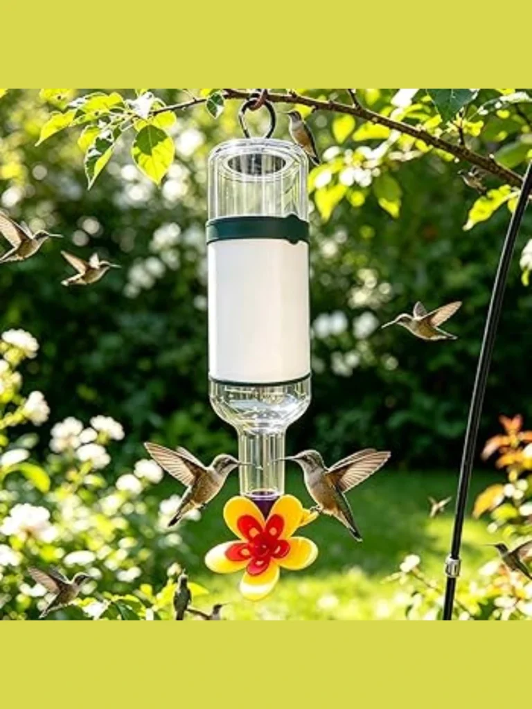 Clear Acrylic Hanging Hummingbird Bird Feeders