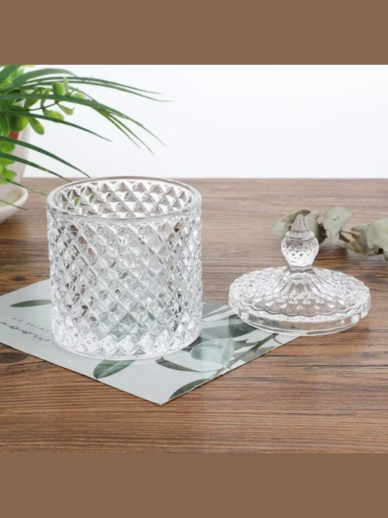 Clear Glass Apothecary Jar Lids