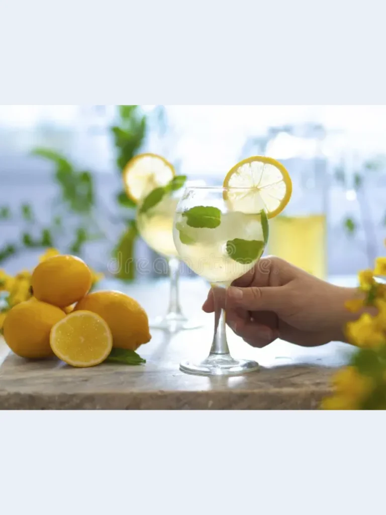 Clear Glass Lemon Slices Pitchers