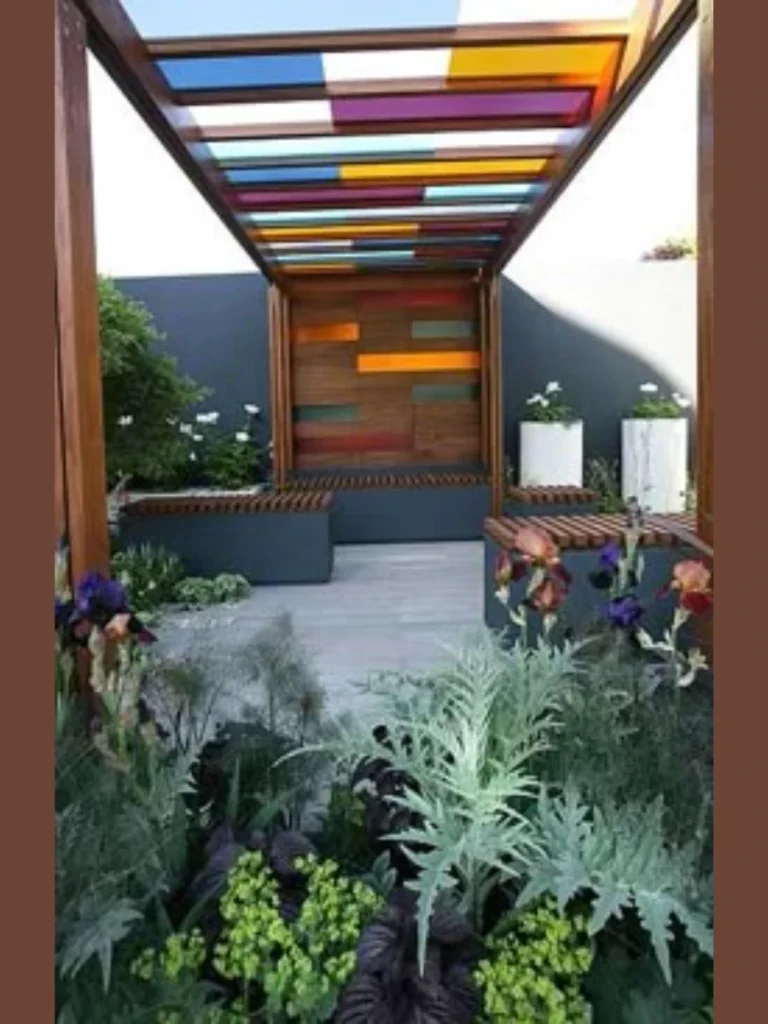 Cluster Multi Colored Solar Glass Bottles From the Center Rafter