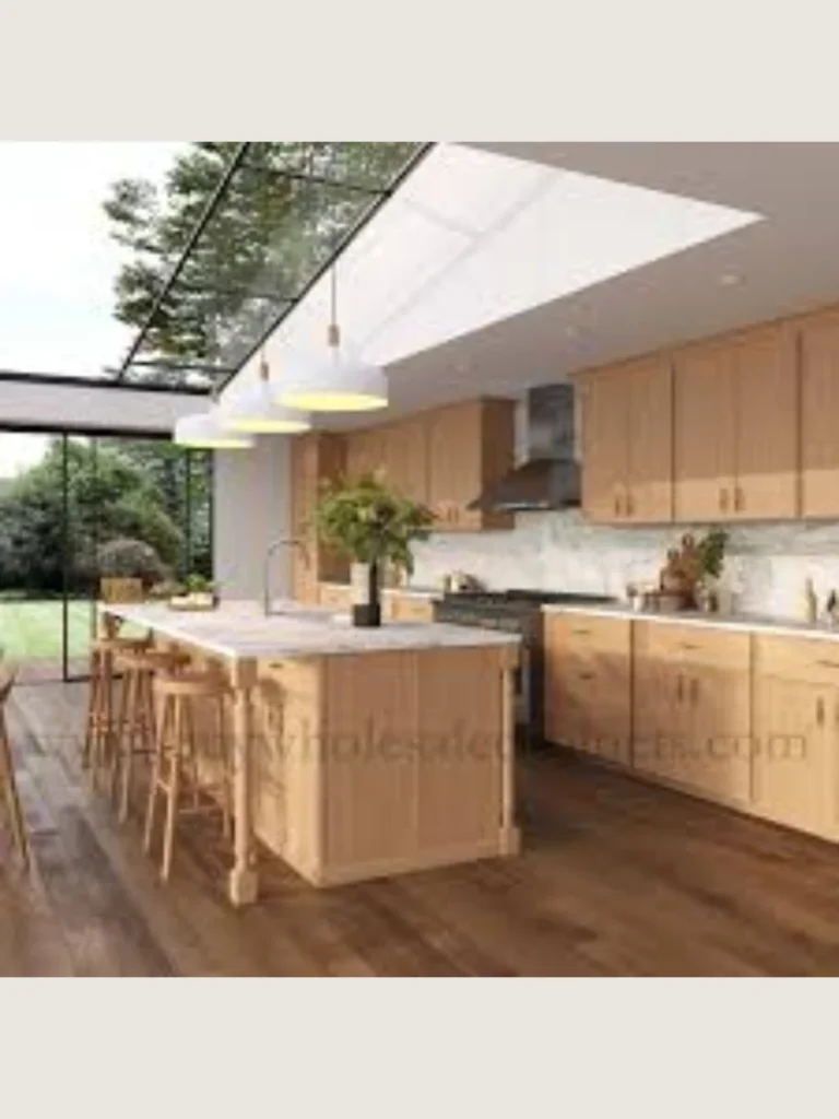 Convex White Oak Tambour Shaker Backs