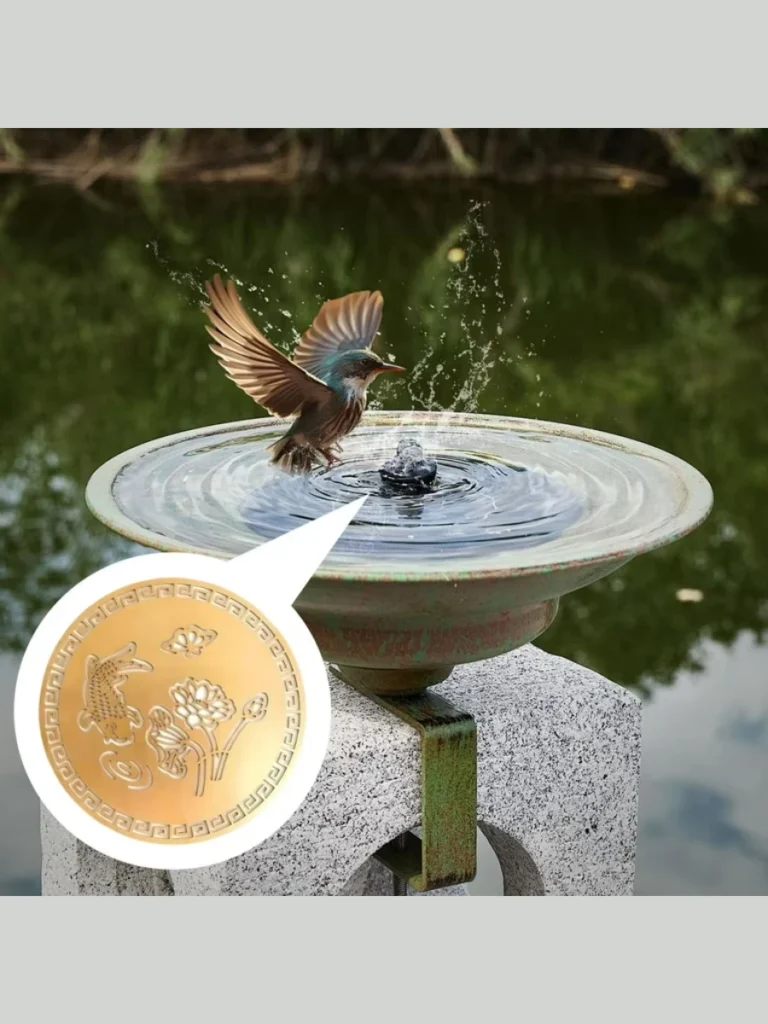 Copper Plated Bird Bath Liners