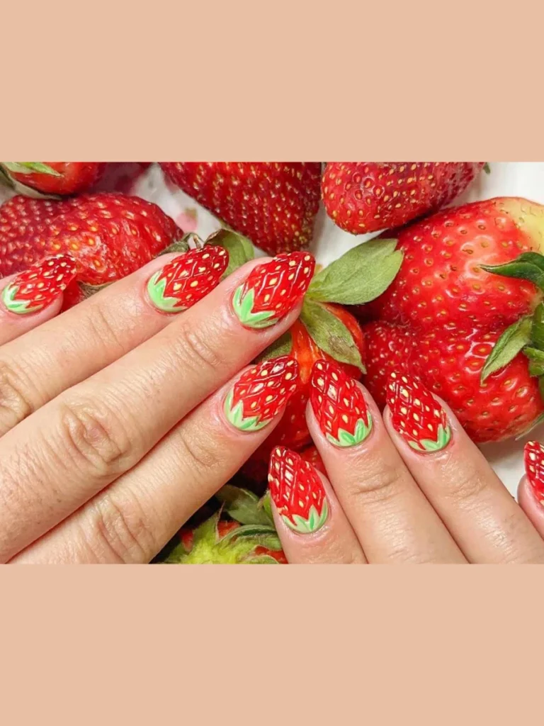 Countryside Strawberry Gingham Grids