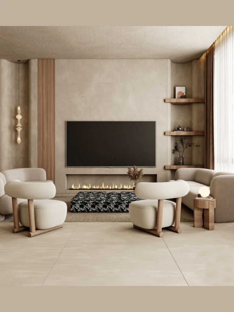 Cozy Earthy Beige Textured Backdrops