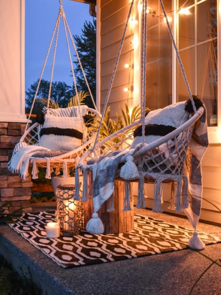 Cream Macrame Rope Daybed Fringe Trims