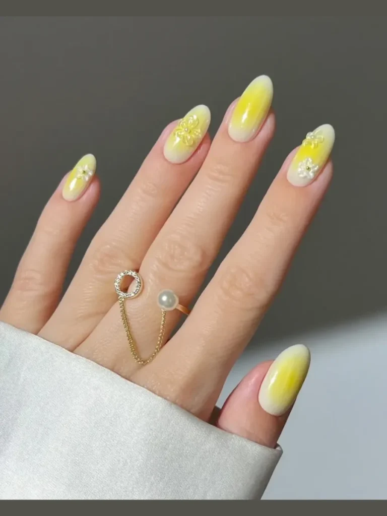 Creamy Butter Yellow Glazed Extensions