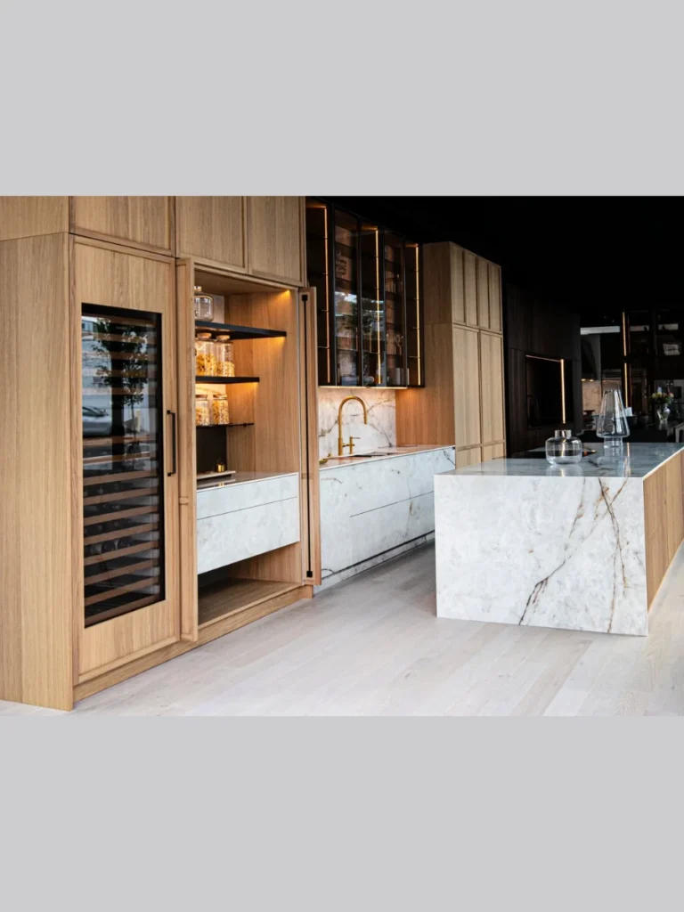 Custom In-Frame Mortise and Tenon Cabinetry