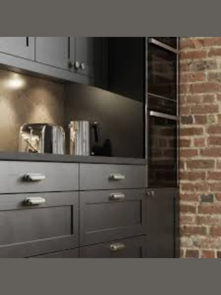Deep Charcoal Stained Oak Shaker Frames