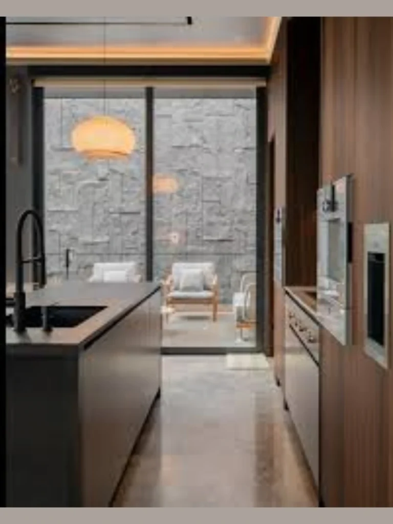 Deep Quartzite Lined Cavity Appliance Niches