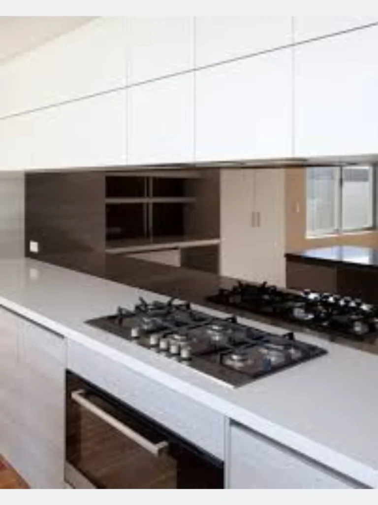 Deep Smokey Bronze Tinted Mirror Paneling