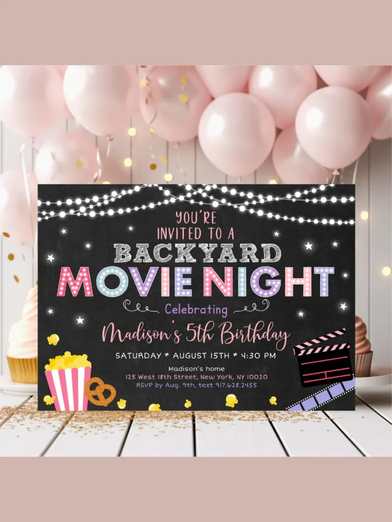 Display the Film Title on a Vintage Light Up Letter Board