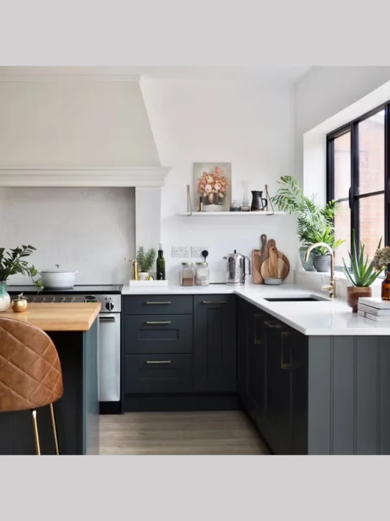 Distinct Dark Charcoal Kitchen Island Bases