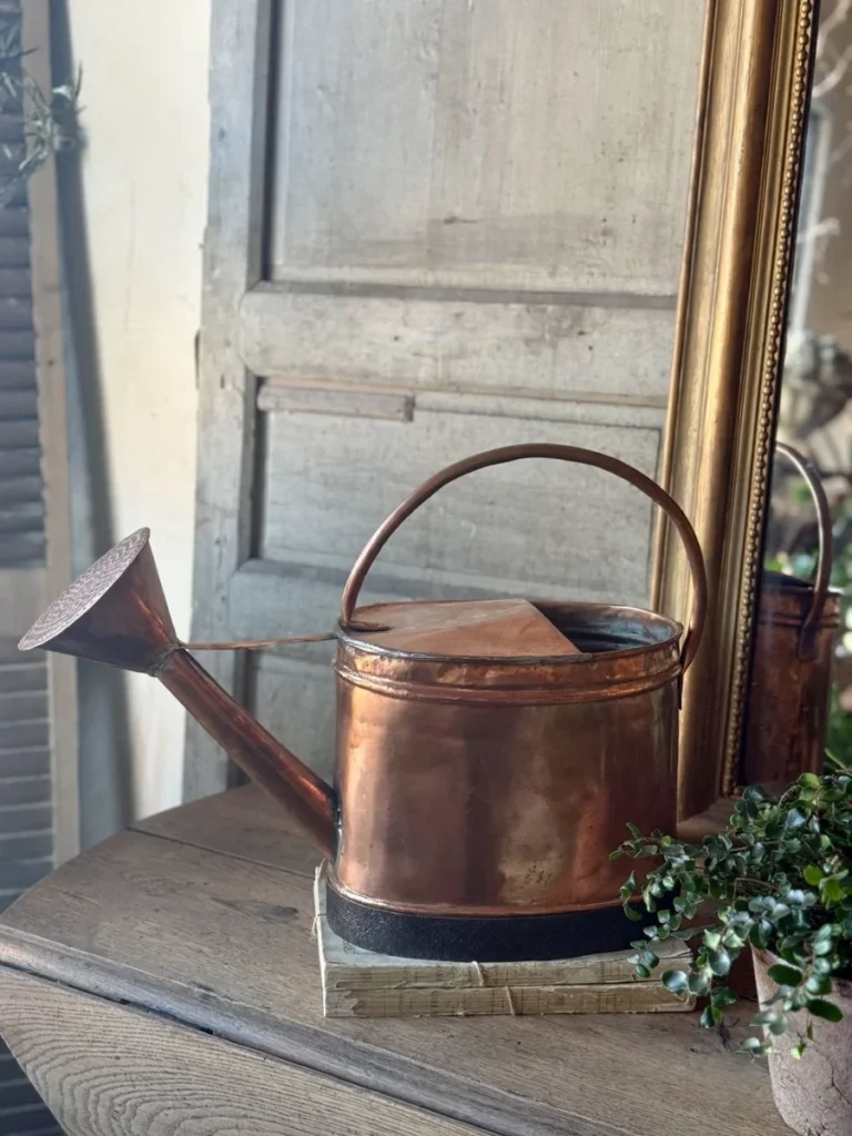 Distressed Antique Copper Watering Cans