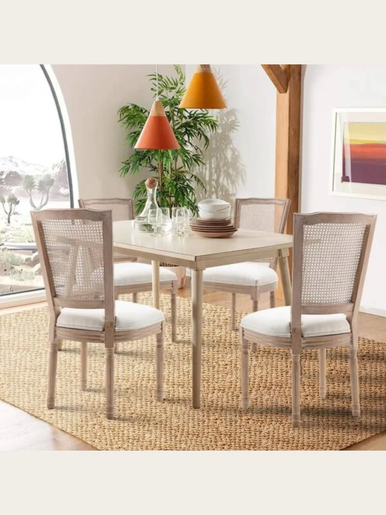 Distressed Antique French Styles with Weathered Cane