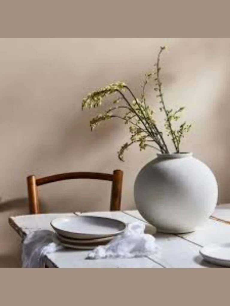Domed Ceramic Tableware Vases