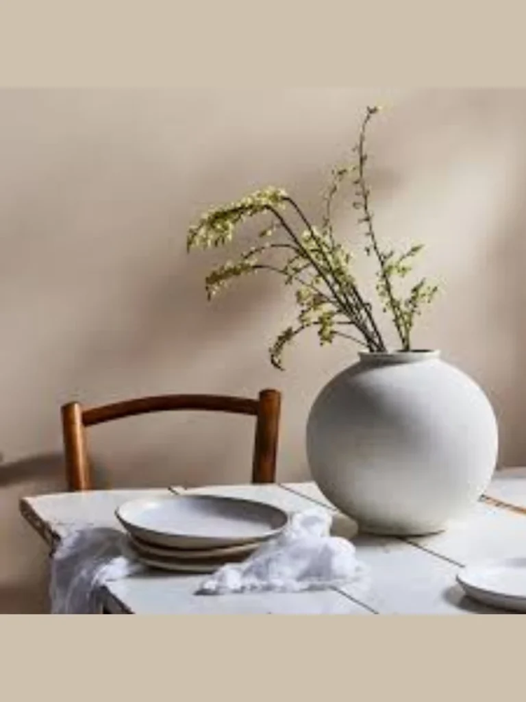 Domed Ceramic Tableware Vases