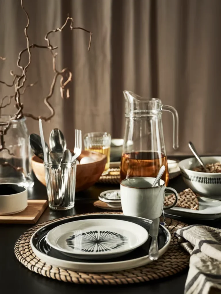 Domed Ceramic Tableware Vases