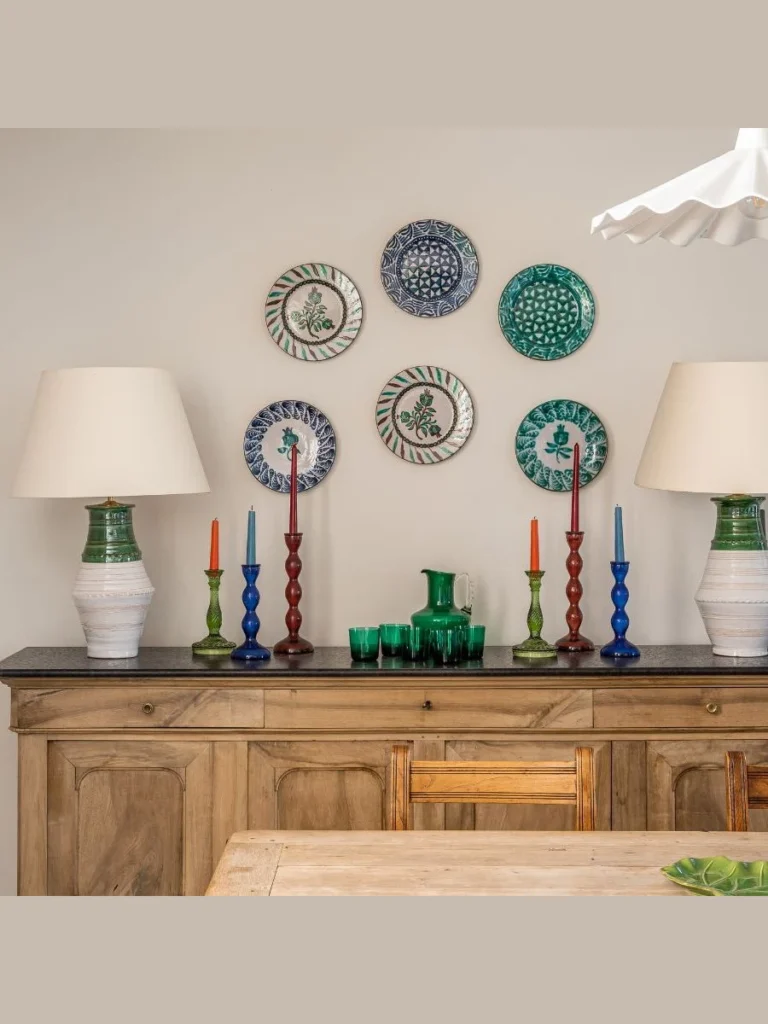 Domed Ceramic Tableware Vases