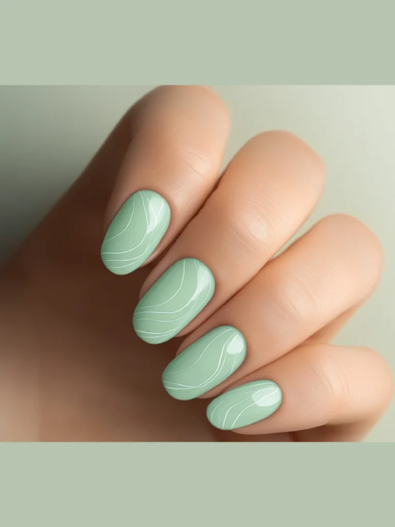 Double Arch Pastel Mint Geometrics