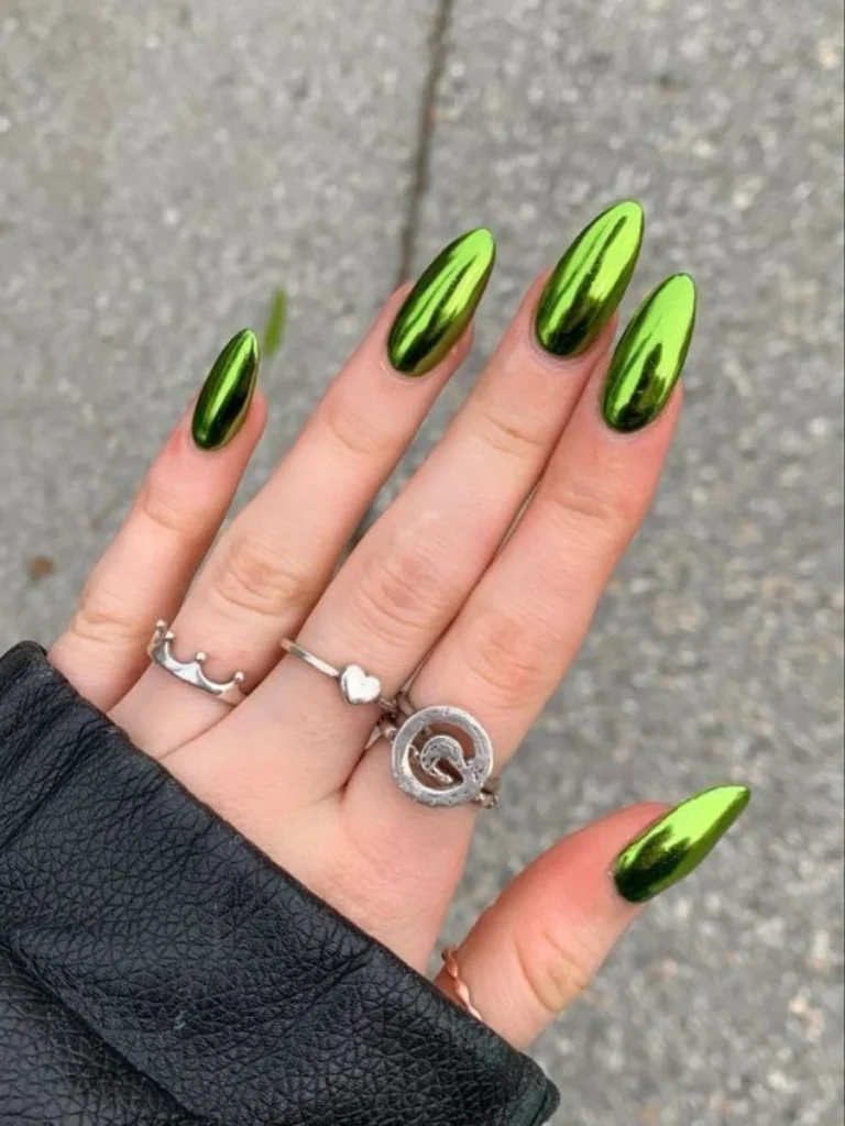 Electric Lime Neon Mirror Bars