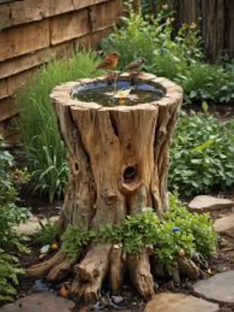 Embedded Oak Tree Acorn Caps