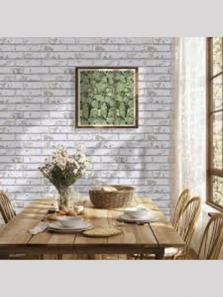 Faux Brick Peel and Stick Panels for Industrial Loft Vibes
