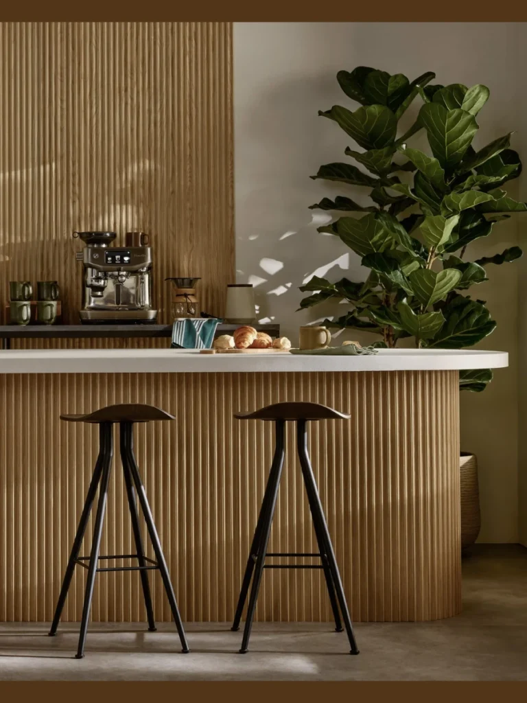 Flexible Oak Tambour Column Wraps