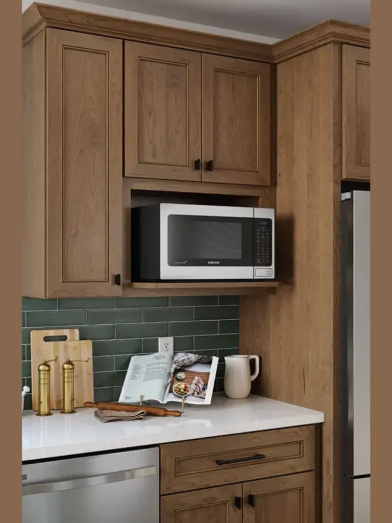 Flush Built In Microwave Storage Cabinet Boxes