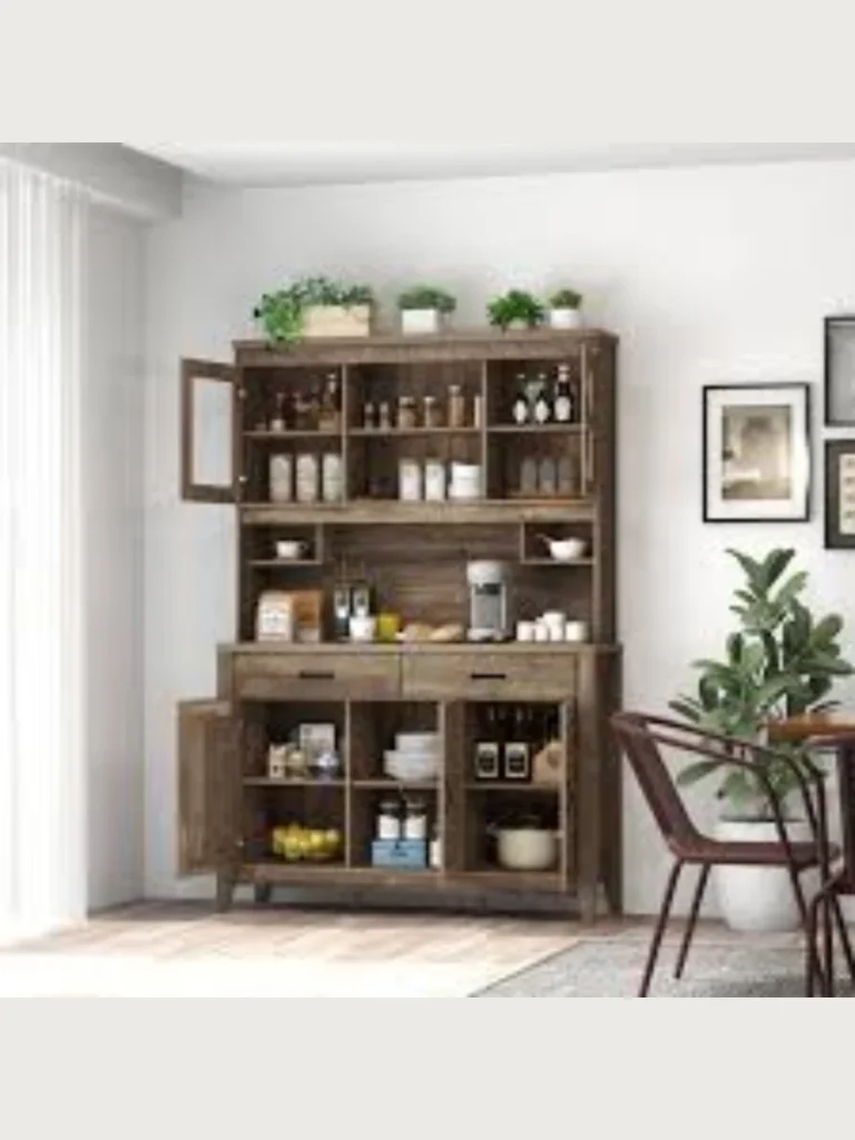 Freestanding Timber Hutch Cabinet Enclosures