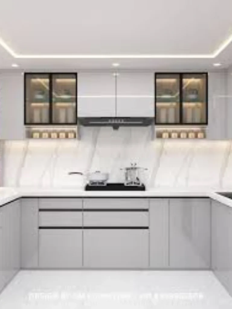 Full Height Backlit LED Column Storage Cabinets