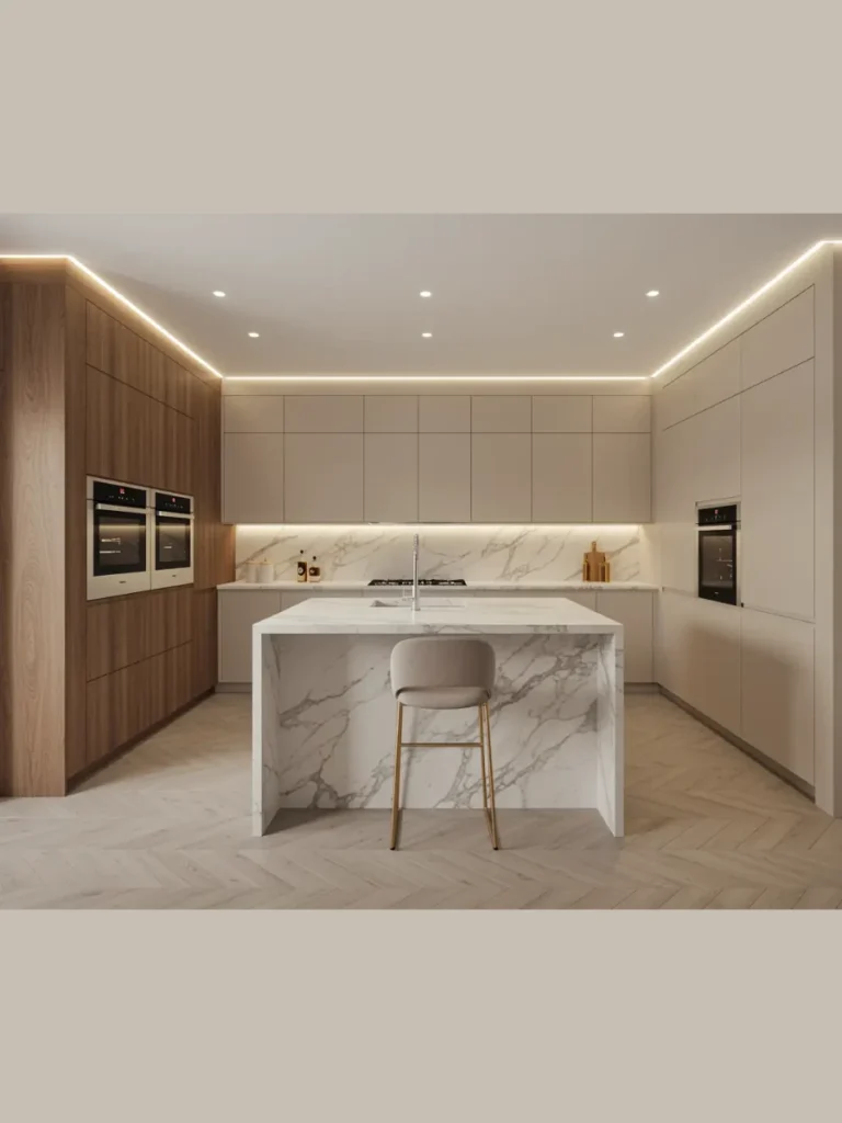 Fully Integrated Flush Door Refrigerator Overlays