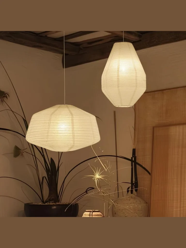 Giant Diamond Shaped Pendants For Mid Century Modern Glamour
